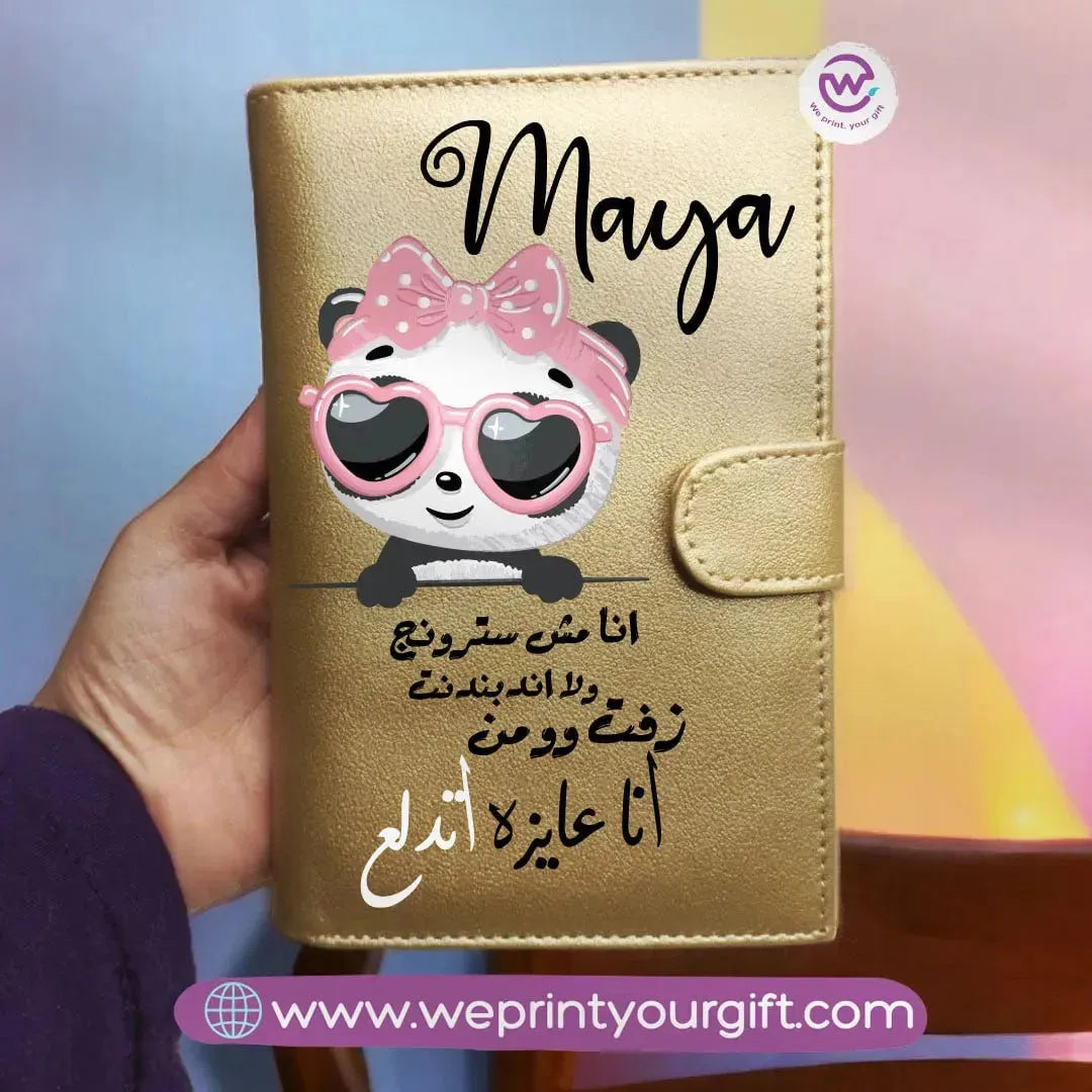 Leather Wallet For Women-Sarcasm memes - WE PRINT