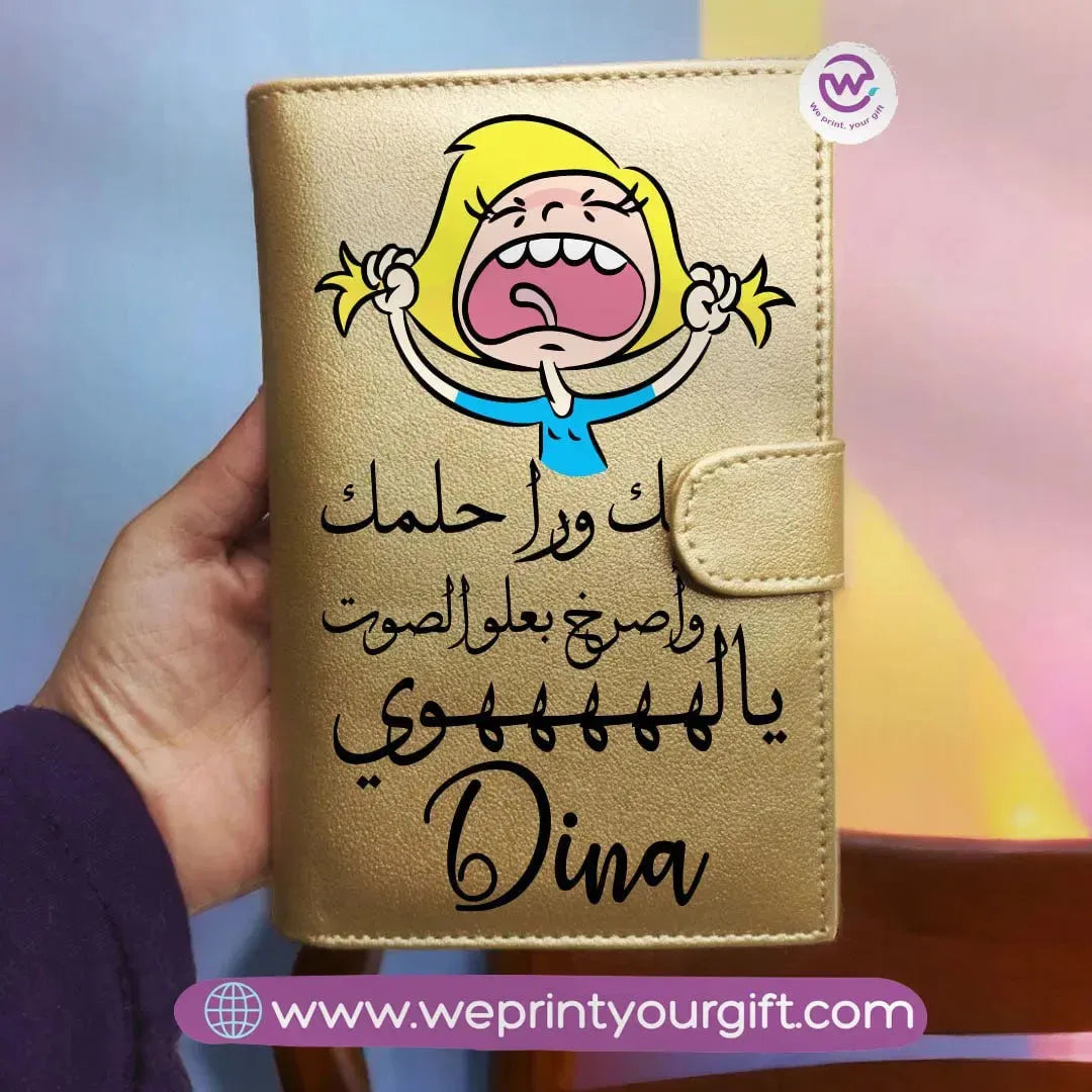 Leather Wallet For Women-Sarcasm memes - WE PRINT