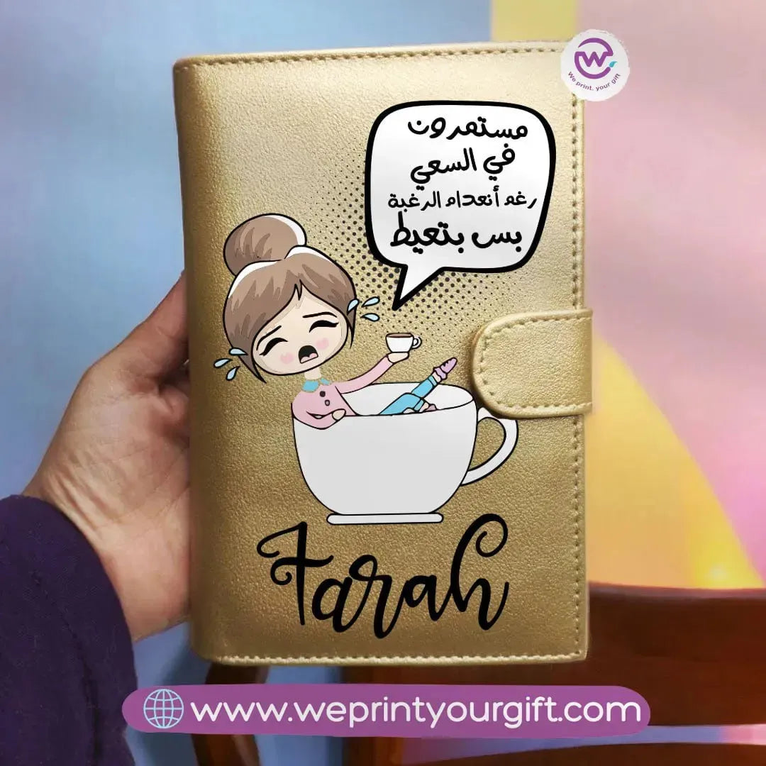 Leather Wallet For Women-Sarcasm memes - WE PRINT