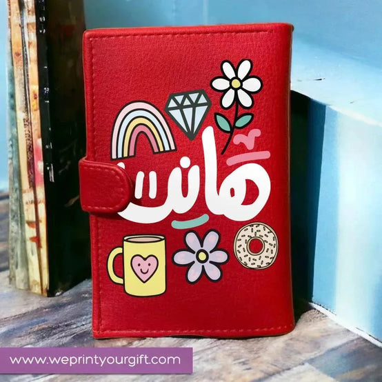 Leather wallet-Motivational quotes - WE PRINT