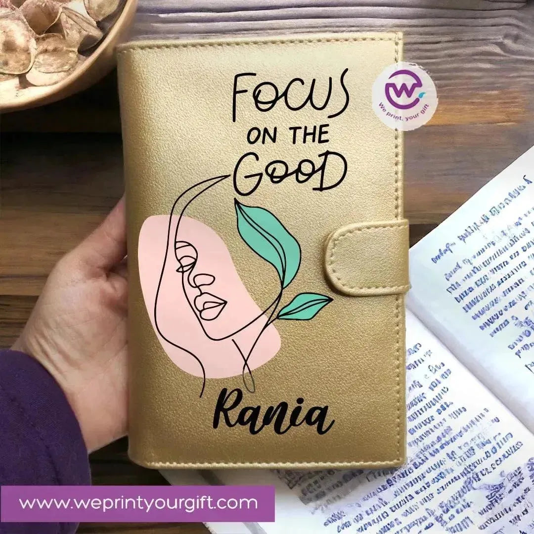 Leather wallet -Names Desings - WE PRINT