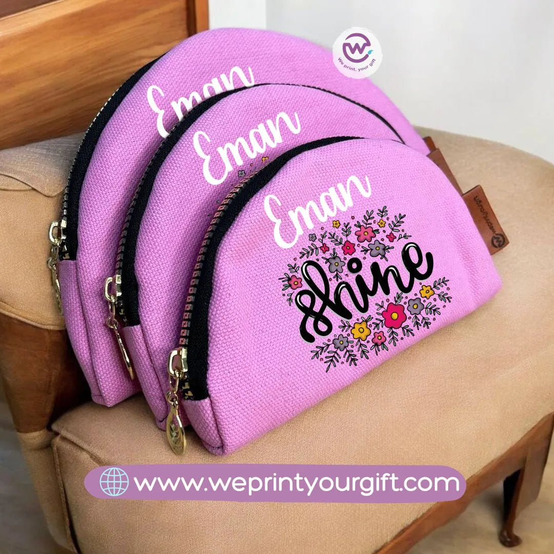 Make-up Cases Set- English quotes - WE PRINT