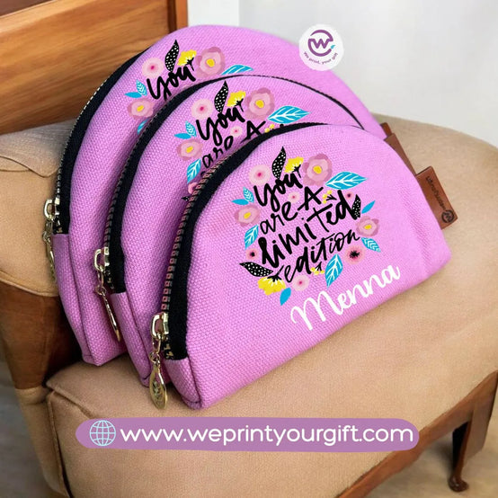 Make-up Cases Set- English quotes - WE PRINT