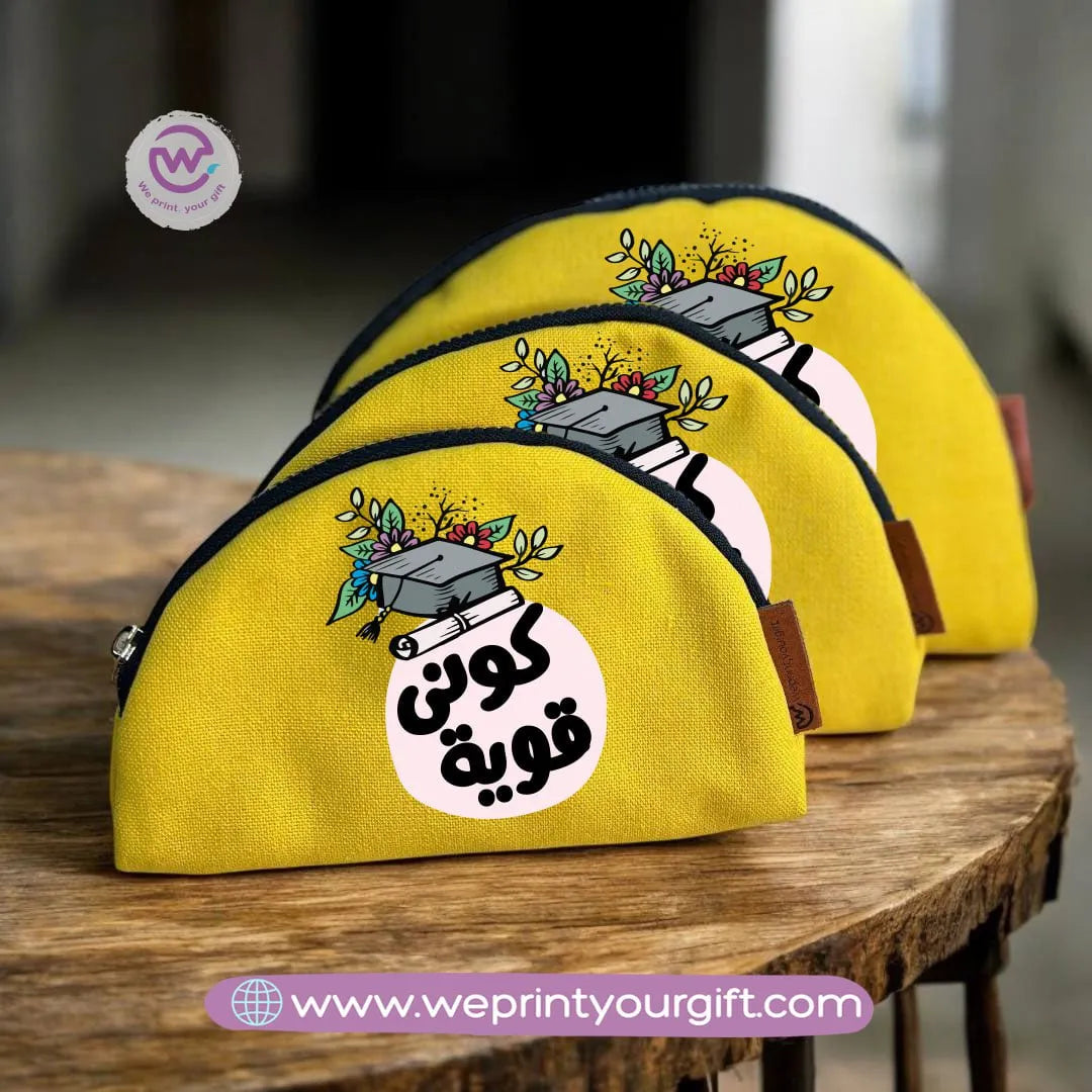 Make-up Cases Set- Inspirational quotes - WE PRINT