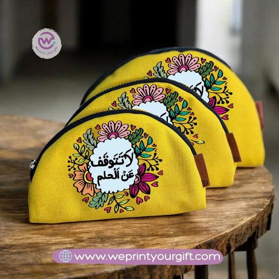 Make-up Cases Set- Inspirational quotes - WE PRINT