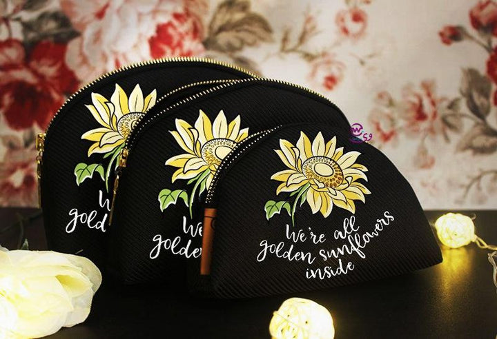 Make-up cases set - Sunflower Names - weprint.yourgift