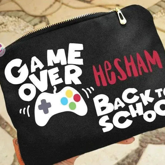 Makeup & Pencil Case- Back to School - WE PRINT