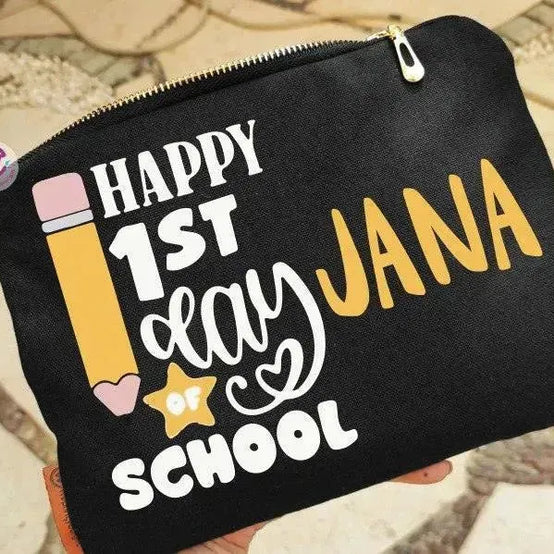 Makeup & Pencil Case- Back to School - WE PRINT