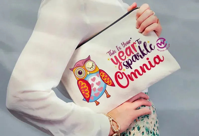 Makeup & Pencil Case- Christmas - WE PRINT