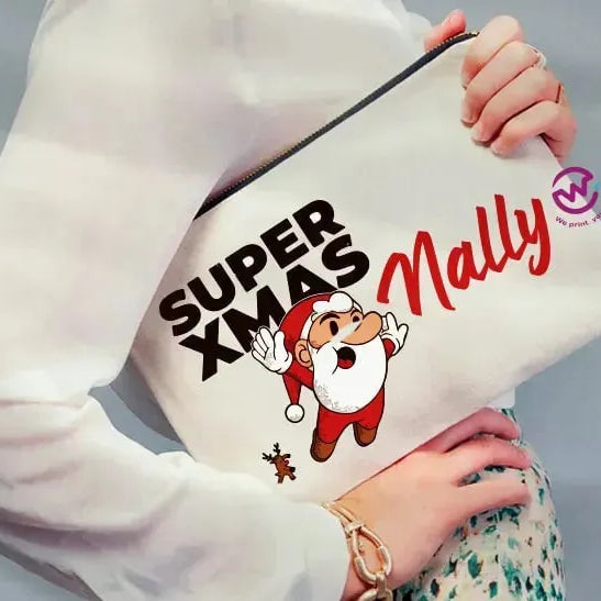 Makeup & Pencil Case- Christmas - WE PRINT