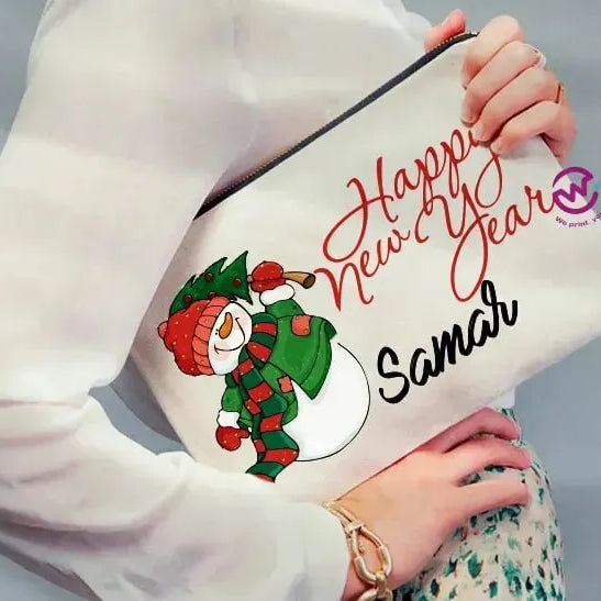 Makeup & Pencil Case- Christmas - WE PRINT