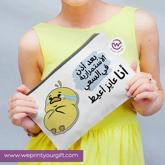 Makeup & Pencil Case-Comic -B - WE PRINT