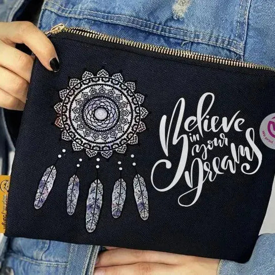 Makeup & Pencil Case- Dream Catcher - WE PRINT