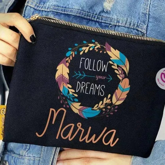 Makeup & Pencil Case- Dream Catcher - WE PRINT