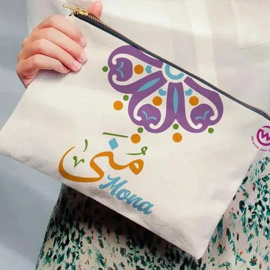 Makeup & Pencil Case-Mandala - WE PRINT