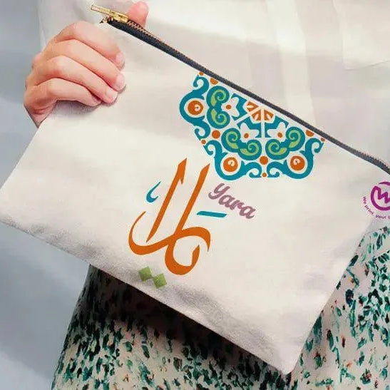 Makeup & Pencil Case-Mandala - WE PRINT