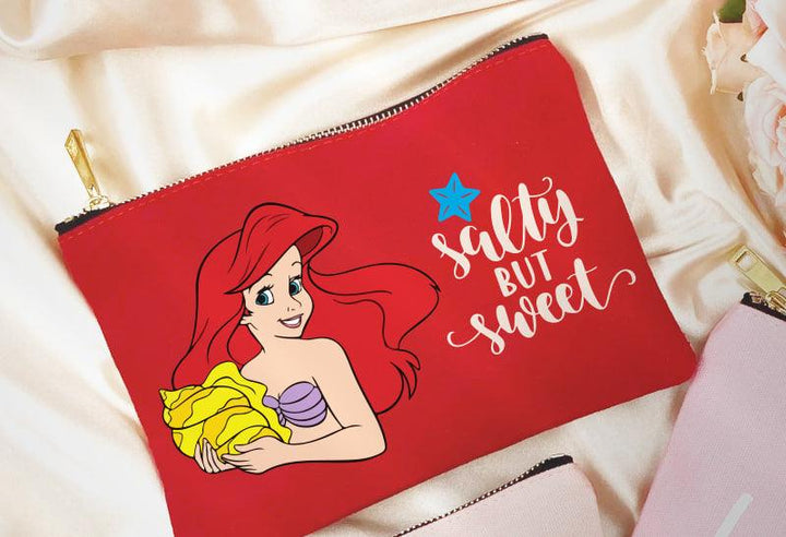 Makeup & Pencil Case-Cottons Duck - Mermaid - weprint.yourgift