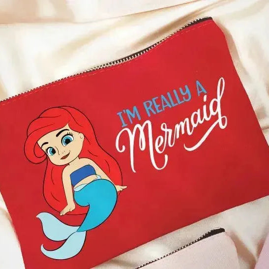 Makeup & Pencil Case- Mermaid - WE PRINT