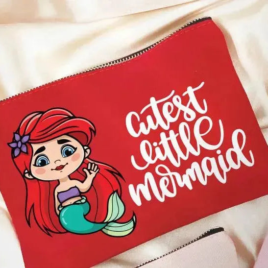 Makeup & Pencil Case- Mermaid - WE PRINT
