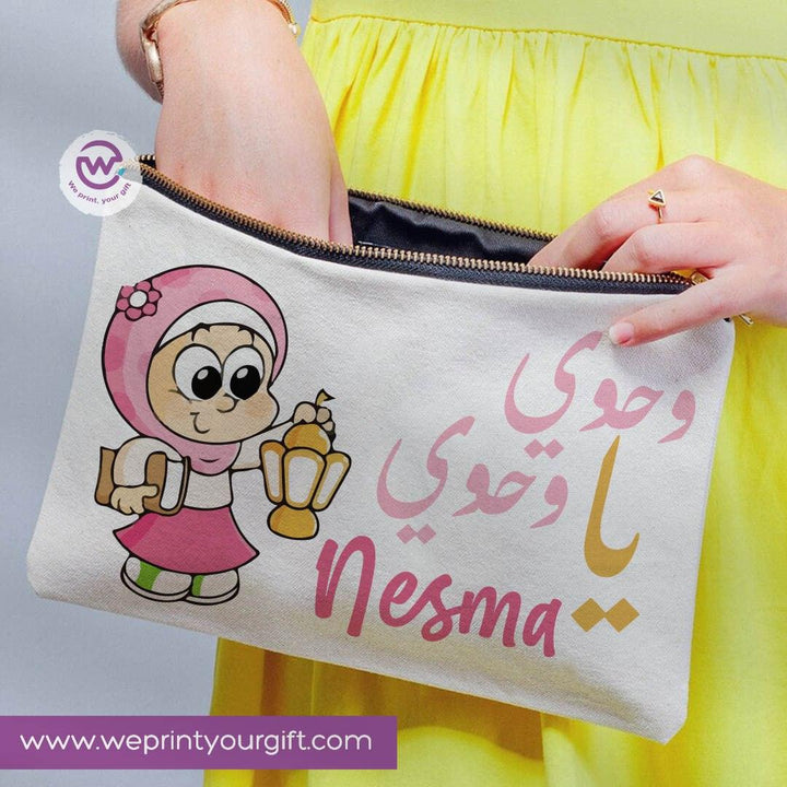 Makeup & Pencil Case-Cottons Duck - Ramadan - weprint.yourgift