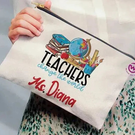 Makeup & Pencil Case-Teachers - WE PRINT