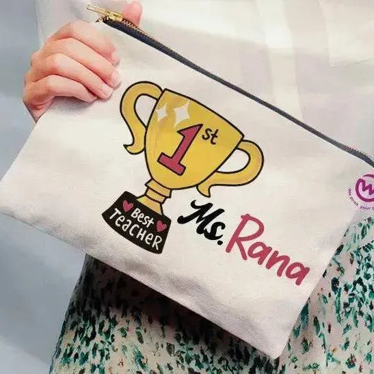 Makeup & Pencil Case-Teachers - WE PRINT