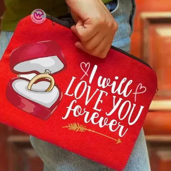 Makeup & Pencil Case-Valentine's - WE PRINT
