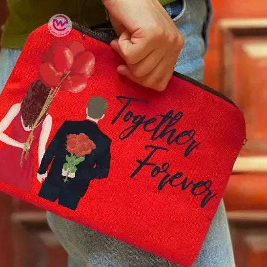 Makeup & Pencil Case-Valentine's - WE PRINT