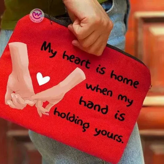 Makeup & Pencil Case-Valentine's - WE PRINT