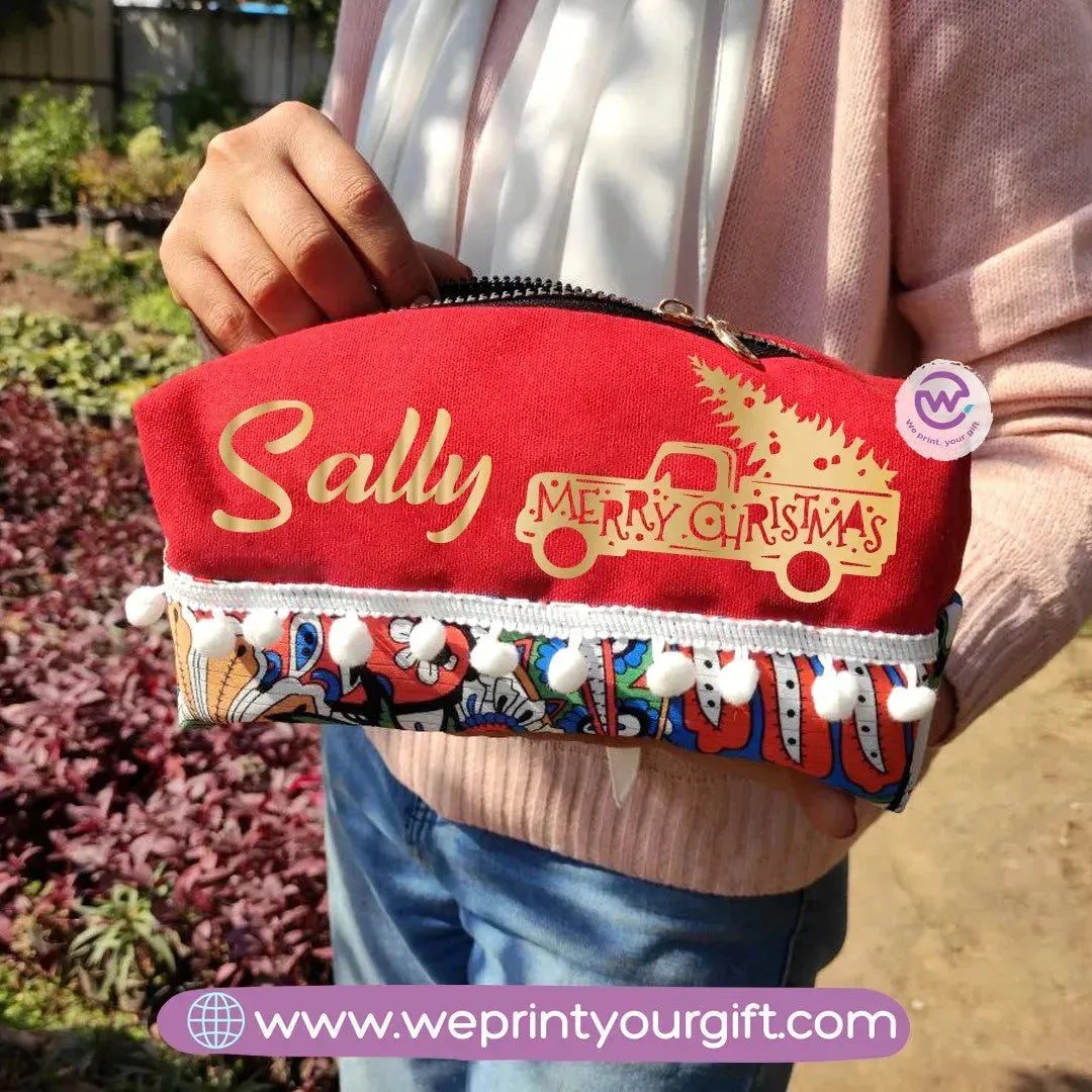Makeup Pouch Bag-Christmas - WE PRINT