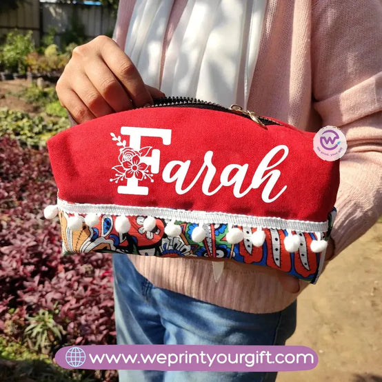 Makeup Pouch Bag-English Names - WE PRINT