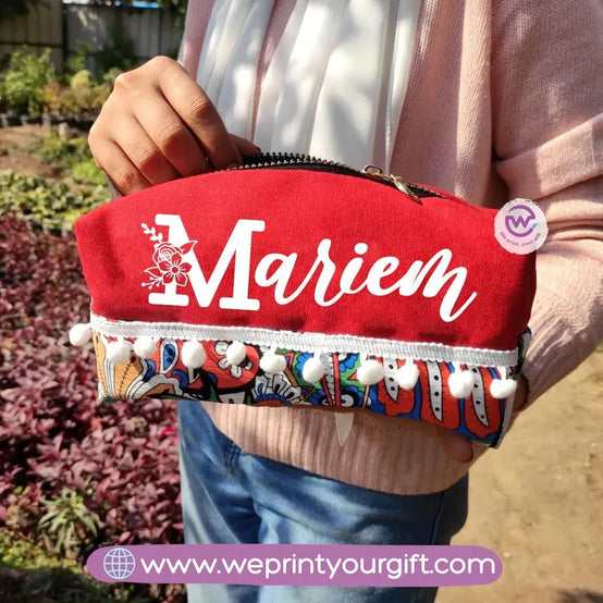 Makeup Pouch Bag-English Names - WE PRINT