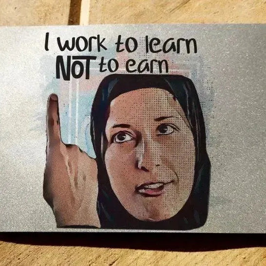 Metal Wall Sign -Comic-B - WE PRINT