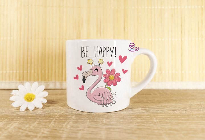 Mini-Mug -Flamingos - weprint.yourgift