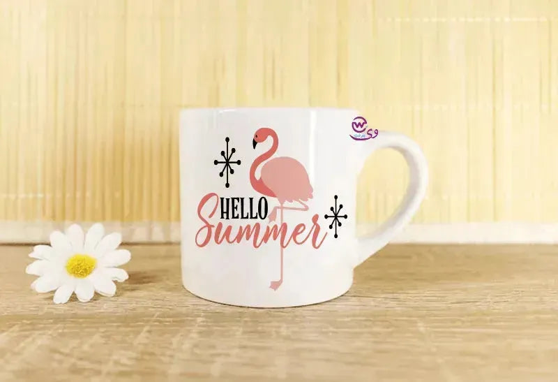Mini-Mug -Flamingos - WE PRINT
