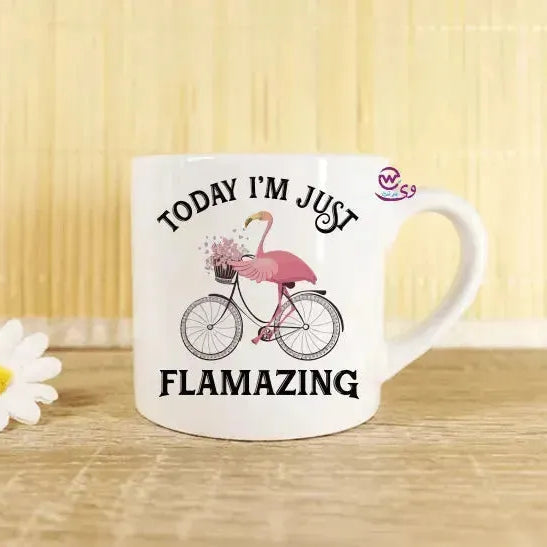 Mini-Mug -Flamingos - WE PRINT
