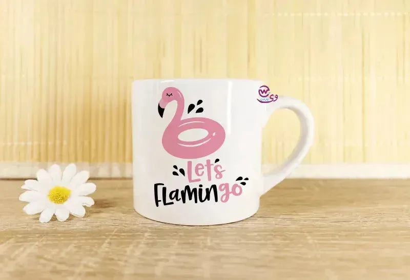 Mini-Mug -Flamingos - WE PRINT