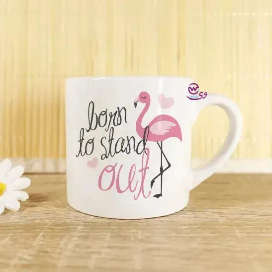 Mini-Mug -Flamingos - WE PRINT