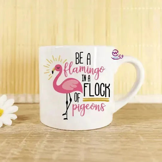 Mini-Mug -Flamingos - WE PRINT