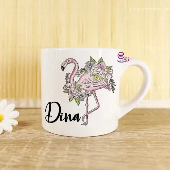 Mini-Mug -floral Names - WE PRINT