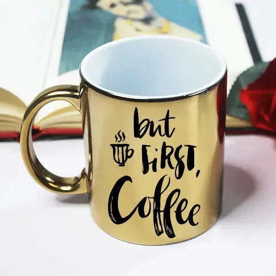 Mirror Ceramic Mug - Coffee Lovers - WE PRINT