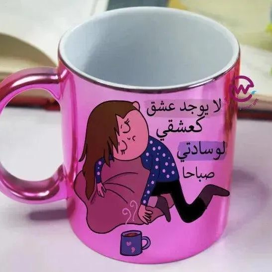 Mirror Ceramic Mug -comic-D - WE PRINT