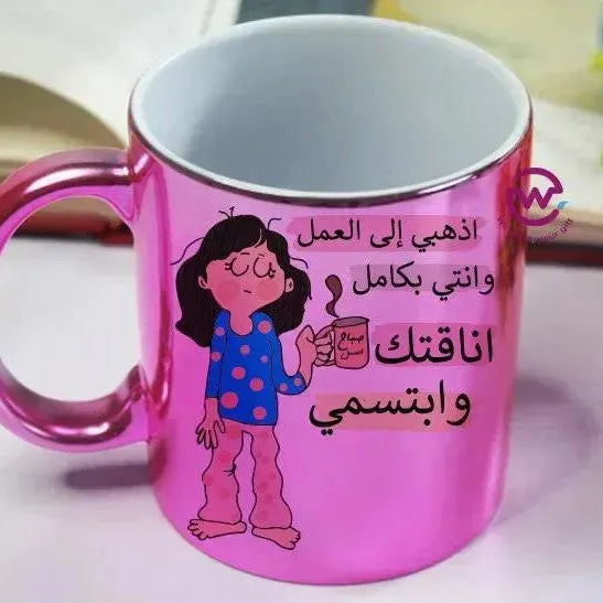 Mirror Ceramic Mug -comic-D - WE PRINT