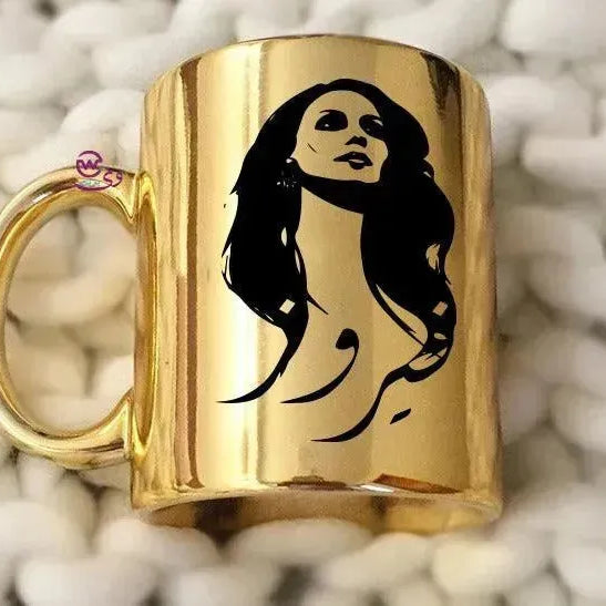 Mirror Ceramic Mug - Fairuz - WE PRINT