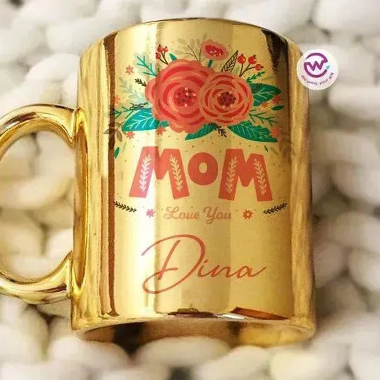 Mirror Ceramic Mug - MOM - WE PRINT