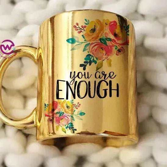 Mirror Ceramic Mug -Motivational designs - WE PRINT