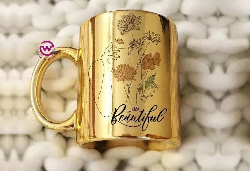 Mirror Ceramic Mug -Motivational designs - WE PRINT