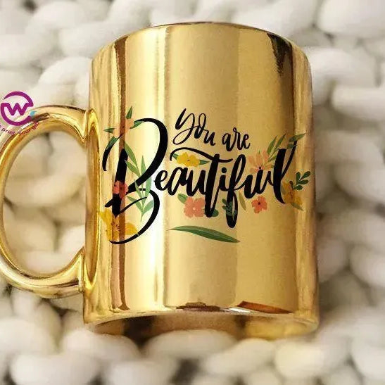 Mirror Ceramic Mug -Motivational designs - WE PRINT