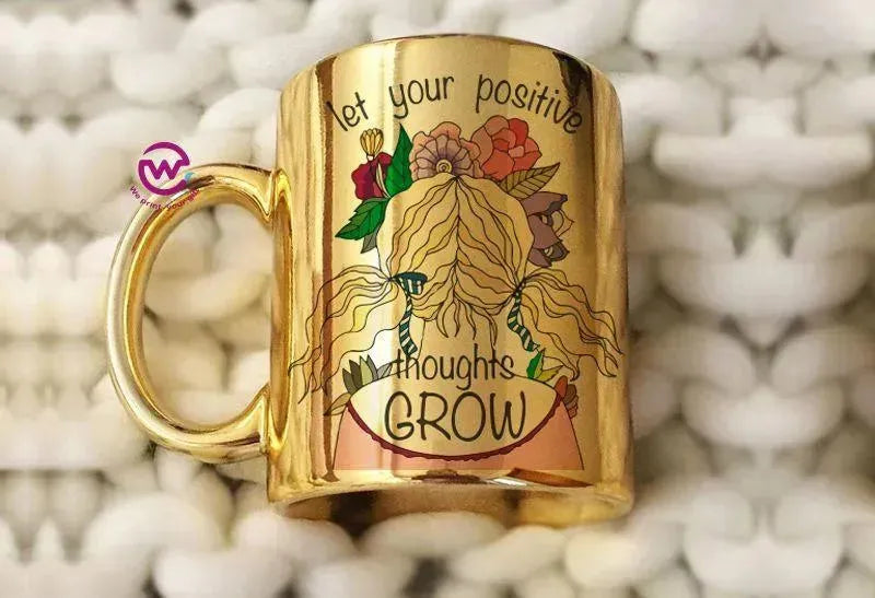 Mirror Ceramic Mug -Motivational designs - WE PRINT