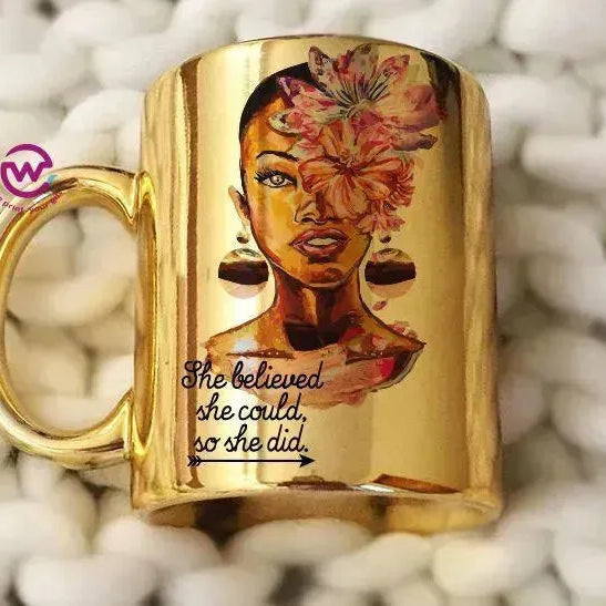 Mirror Ceramic Mug -Motivational designs - WE PRINT